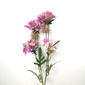 Lilac Wild Flower Spray 58cm