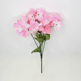 Pink Hydrangea Bush 35cm