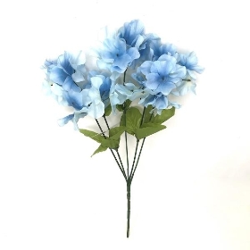 Blue Hydrangea Bush 35cm