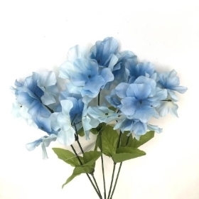 Blue Hydrangea Bush 35cm