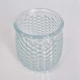 Clear Glass Trent Vase 10cm