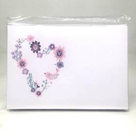 Flower Heart Small Florist Cards