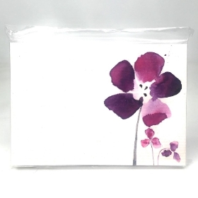 Water Colour Flower Small Florist Cards