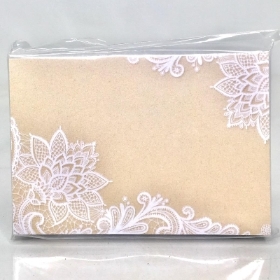 Lace Flower Small Florist Cards