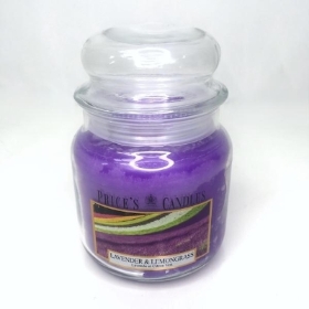 Lavender And Lemongrass Jar Candle 411g