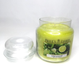 Lime And Basil  Jar Candle 411g