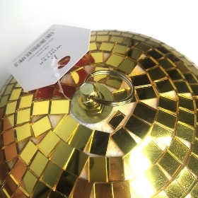 Gold Disco Ball 20cm