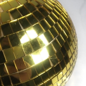 Gold Disco Ball 20cm