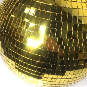 Gold Disco Ball 40cm