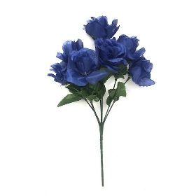 Blue Garden Rose Bush 33cm