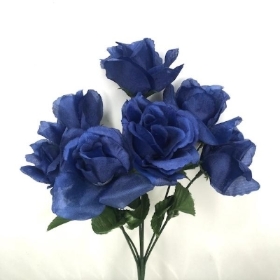 Blue Garden Rose Bush 33cm