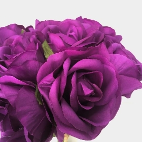 Purple Rose Bundle 26cm