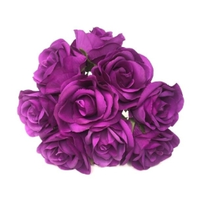 Purple Rose Bundle 26cm