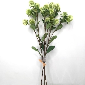 Ivory Gomphrena 46cm