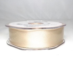 Cream Satin Ribbon 25mm 