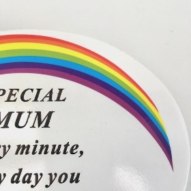 Mum Rainbow Memorial 14.5cm