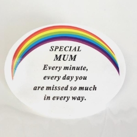 Mum Rainbow Memorial 14.5cm