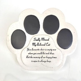 Beloved Cat Memorial Paw 14.5cm