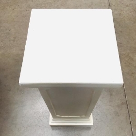 Cream Pedestal Stand 89cm