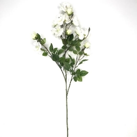 Ivory Garden Spray Rose 70cm