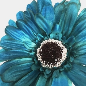 Teal Gerbera 54cm