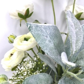 Ranunculus Mix in Bottle Vase 42cm