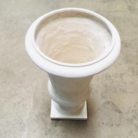 Cream Contempo Urn 66cm