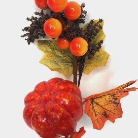 Maple And Pumpkin Pick 27cm