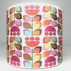 Multi Coloured Flower Pot 10cm