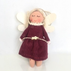 Fabric Angel 12cm