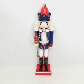 Blue Prince Nutcracker Figure 30cm