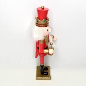 Red Drummer Nutcracker Figure 30cm