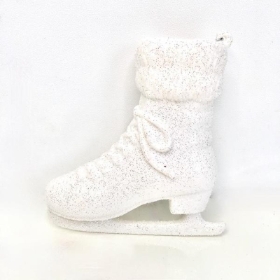 White Hanging Ice Skate 11cm