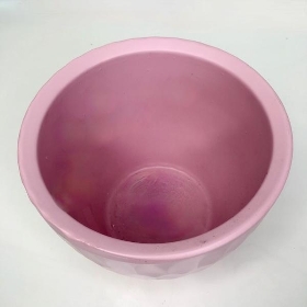 Matt Pink Ceramic Pot 14cm