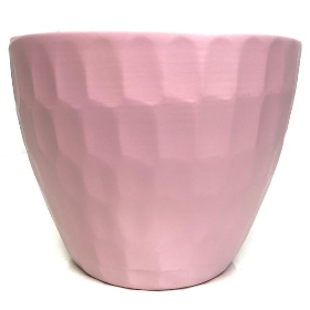 Matt Pink Ceramic Pot 14cm