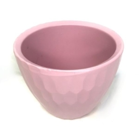 Matt Pink Ceramic Pot 14cm