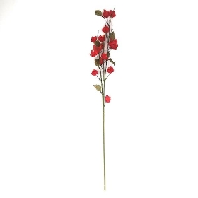 Red Chinese Lantern Stem 82cm