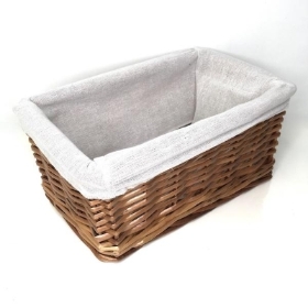 Storage Basket With Liner 14.5cm