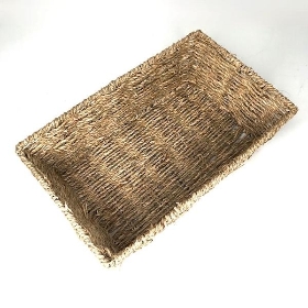 Natural Seagrass Tapered Tray 10cm