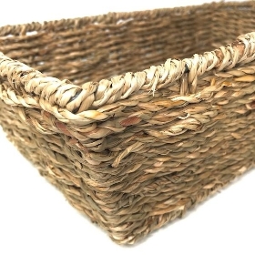 Natural Seagrass Tapered Tray 10cm