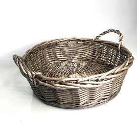 Round Antique Basket 18cm