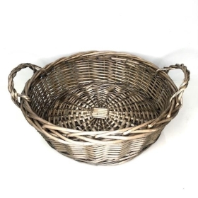 Round Antique Basket 18cm