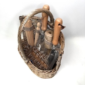 Deluxe Garden Tool Basket 39cm