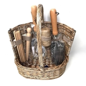 Deluxe Garden Tool Basket 39cm