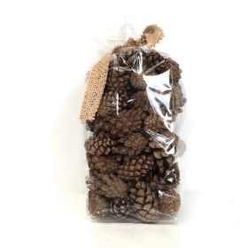 Mini Pinecones In Bag 350g