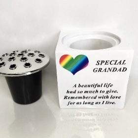 Special Grandad Rainbow Pot 15cm