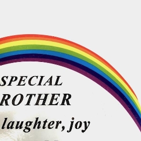 Special Brother Rainbow Memorial 14.5cm