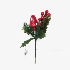 Berry Christmas Pick 21cm