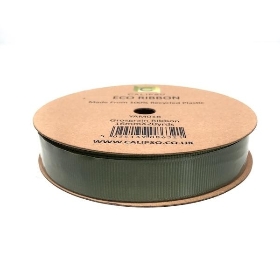 Sage Grosgrain Ribbon 16mm