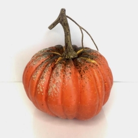 Orange Green Pumpkin 15cm